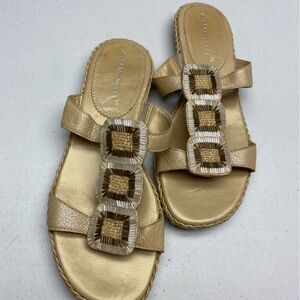 I. Marinella GLK Slip on Sandals, 6 Summer Sale